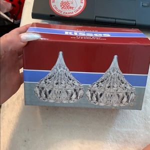 Godinger set of 2 Hershey trinket boxes